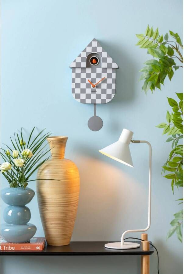 Karlsson Klokken wandklok Modern Cuckoo Checker