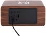 Karlsson Wekker Block W. Phone Charger Led Donker Hout - Thumbnail 4