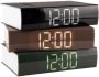 Karlsson Alarm clock Book LED ABS black - Thumbnail 3