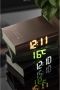 Karlsson Alarm clock Book LED ABS black - Thumbnail 4