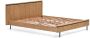 Kave Home Licia bed van massief mangohout en zwart gelakt metaal voor een matras van 160 x 200 cm - Thumbnail 5