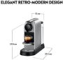 Krups Nespresso koffieapparaat CitiZ XN741B (Zilver) - Thumbnail 5