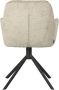 LABEL51 Draaibare Eetkamerstoel Joy Elegance stof Beige - Thumbnail 4