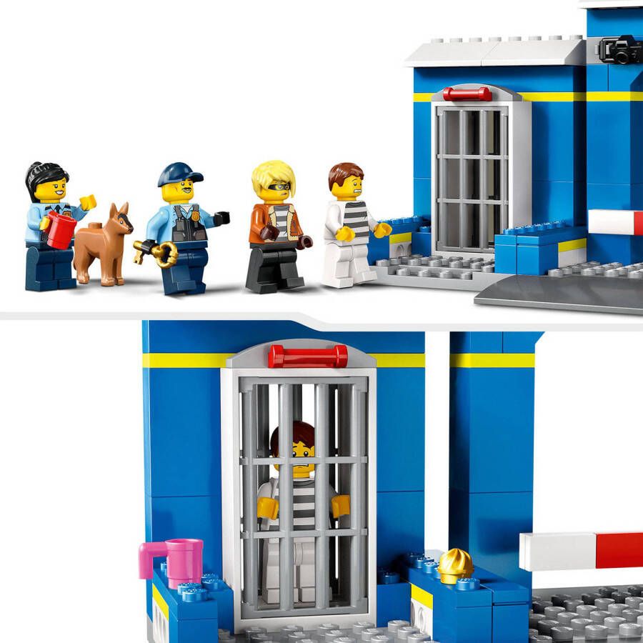 LEGO City Achtervolging politiebureau 60370