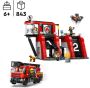 LEGO City 60414 brandweerkazerne en brandweerauto - Thumbnail 2