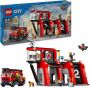 LEGO City 60414 brandweerkazerne en brandweerauto - Thumbnail 3