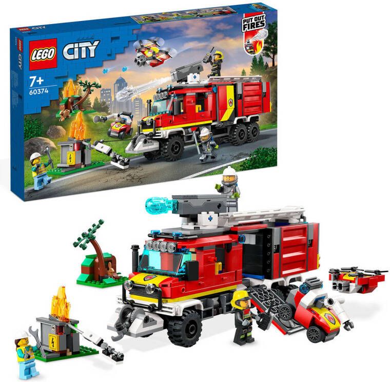 LEGO City Brandweer wagen 60374