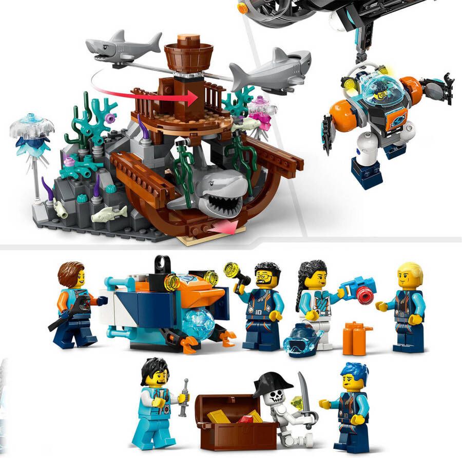 LEGO City Duikboot voor diepzeeonderzoek 60379