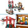 LEGO City Haven met vrachtschip Boot Speelgoed voor Kinderen 60422 - Thumbnail 3