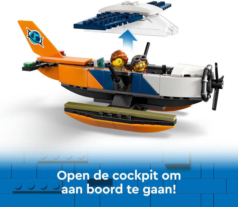 LEGO City Jungleonderzoekers: watervliegtuig 60425