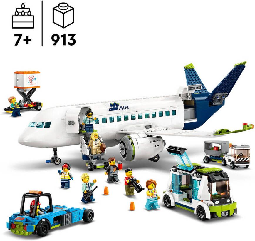 LEGO City Passagiers vliegtuig 60367