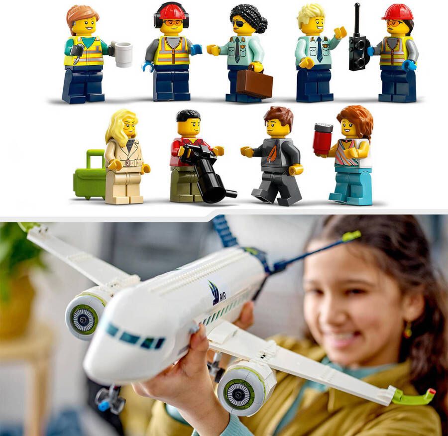 LEGO City Passagiers vliegtuig 60367