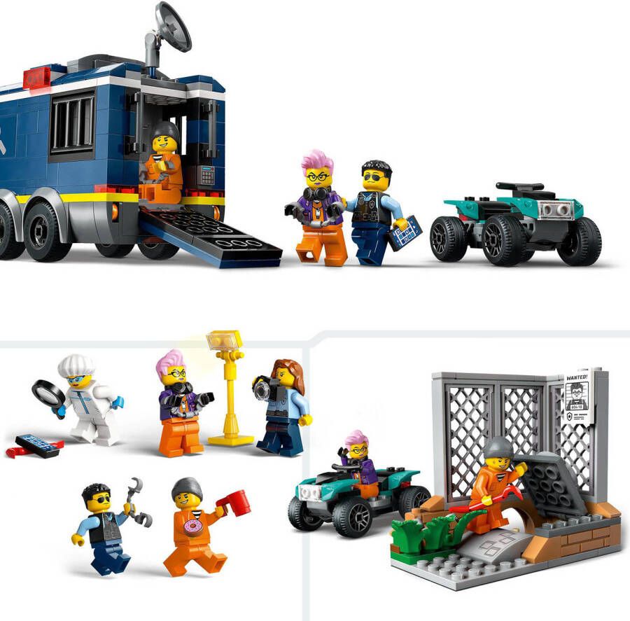 LEGO City Politielaboratorium in truck 60418