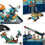 LEGO City Poolonderzoeksschip Groot Drijvend Boot Speelgoed Set voor Kinderen 7+ 60368 - Thumbnail 2