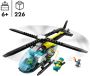 LEGO City 60405 reddingshelikopter - Thumbnail 2