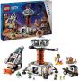 LEGO 60434 City Ruimtebasis en raketlanceringsplatform set - Thumbnail 4