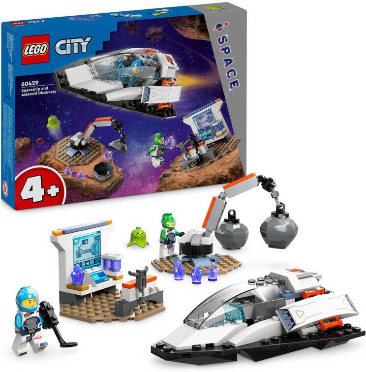LEGO City Ruimteschip en ontdekking van asteroïde 60429