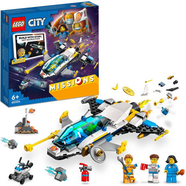 LEGO City Ruimteschip voor verkenningsmissies op Mars 60354