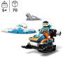 LEGO City Sneeuwscooter voor Poolonderzoek Modelbouwpakket 60376 - Thumbnail 4