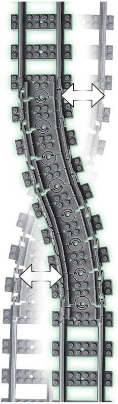 LEGO City Trein rails 60205