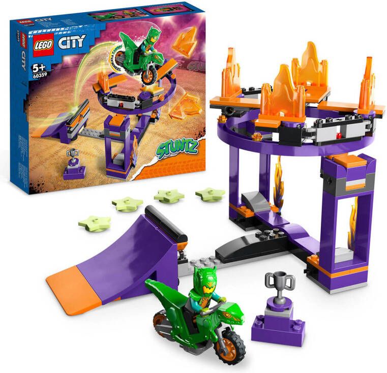 LEGO City Stuntz Uitdaging: dunken met stuntbaan 60359