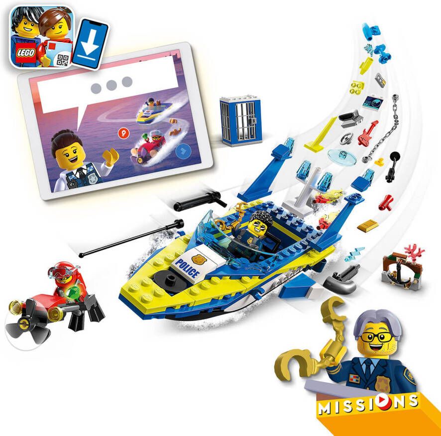 LEGO City Waterpolitie recherchemissies 60355