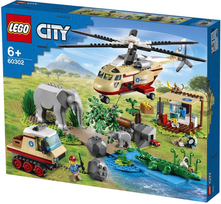 LEGO City Wildlife Rescue operatie 60302