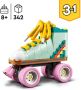 LEGO Creator 3-in-1 Retro rolschaats met Mini Skateboard en Gettoblaster Radio Speelgoed 31148 - Thumbnail 3