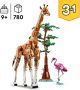 LEGO 31150 Creator 3in1 Safaridieren Speelgoed Set met Giraffe Gazelles en Leeuw - Thumbnail 3