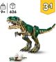 LEGO Creator T. rex wordt Triceratops of Pterodactylus 31151 - Thumbnail 4