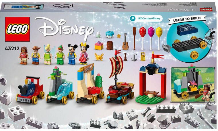LEGO Disney Princess Disney feest trein 43212