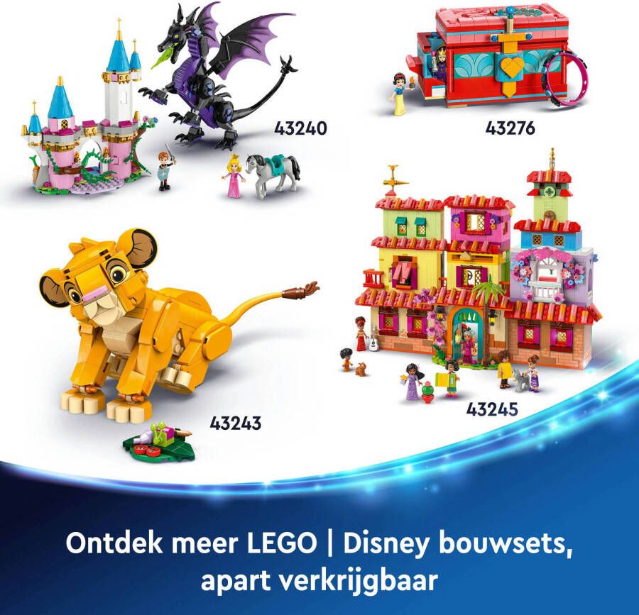 LEGO Disney Princess Elsa's ijspaleis Rollenspel Bouwpakket voor Kinderen 43244