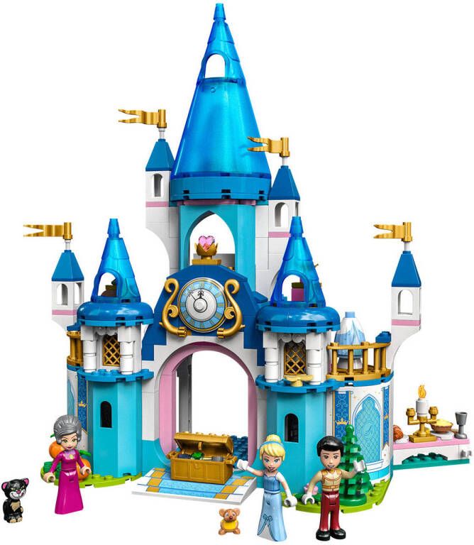 LEGO Disney Princess Het kasteel van Assepoester en de knappe prins 43206