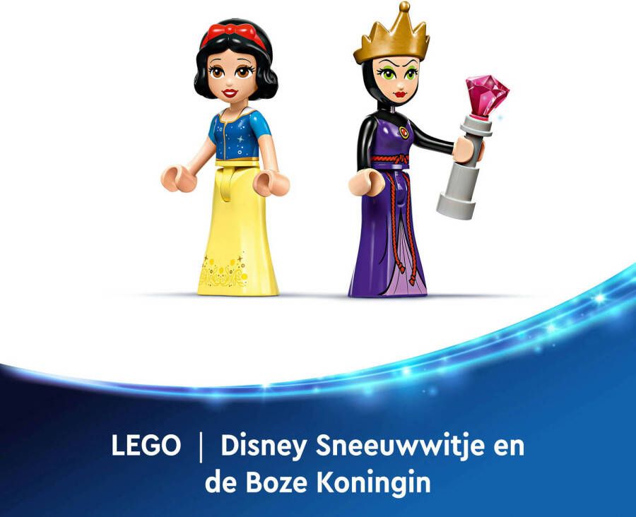 LEGO Disney Princess Sneeuwwitjes sieradendoos Bouwbaar Speelgoed voor Kinderen met Poppetjes 43276