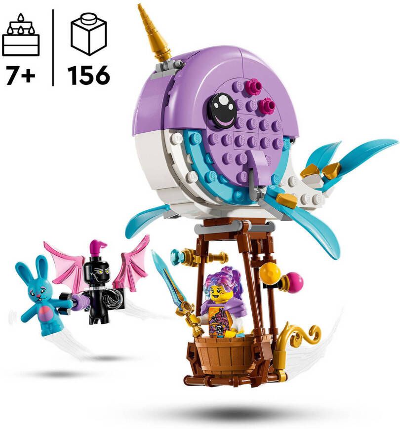 LEGO DREAMZzz Izzie's narwal-luchtballon 71472