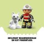 LEGO DUPLO Town Brandweerauto Educatief Peuter Speelgoed met Dierenfiguur 10969 - Thumbnail 2