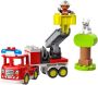 LEGO DUPLO Town Brandweerauto Educatief Peuter Speelgoed met Dierenfiguur 10969 - Thumbnail 3