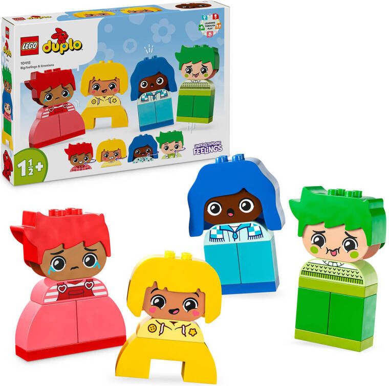 LEGO DUPLO Mijn eerste Gevoelens en emoties Educatief Speelgoed voor Peuters 10415