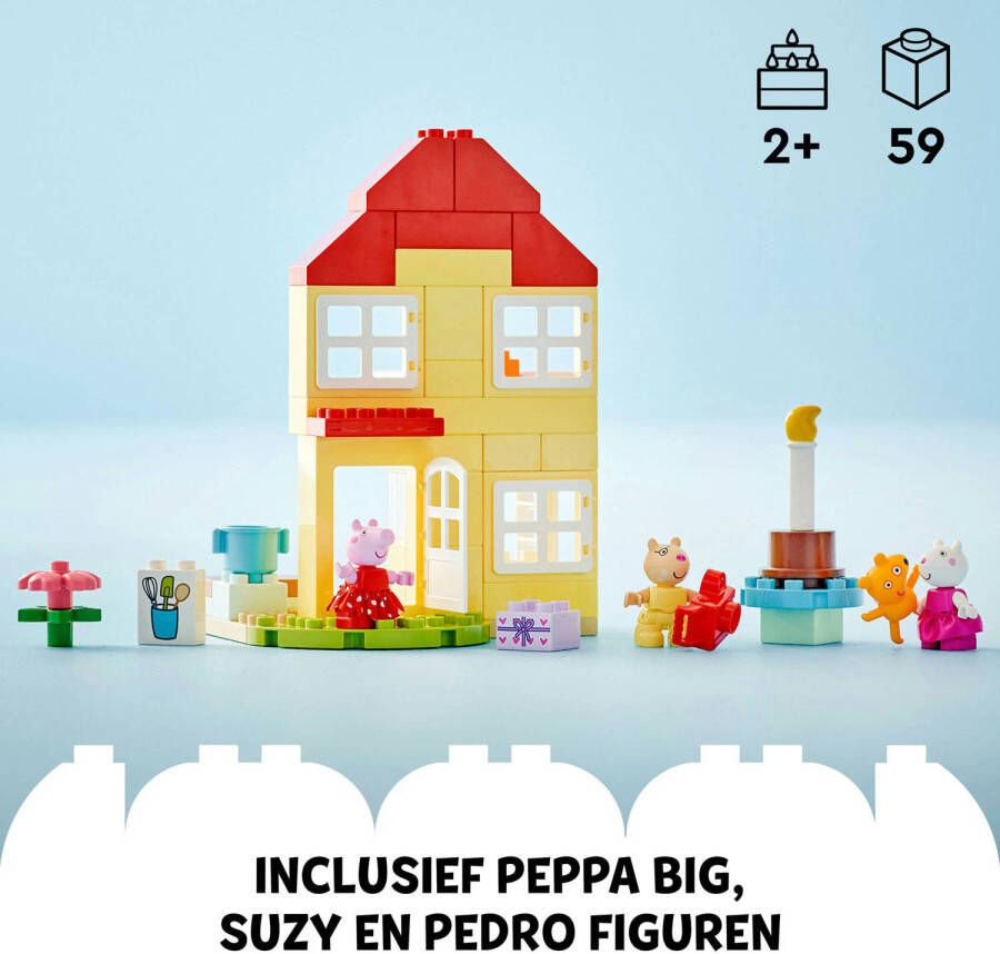 LEGO DUPLO Peppa Big verjaardagshuis 10433