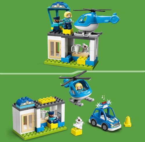 LEGO Duplo Politiebureau & Helikopter 10959