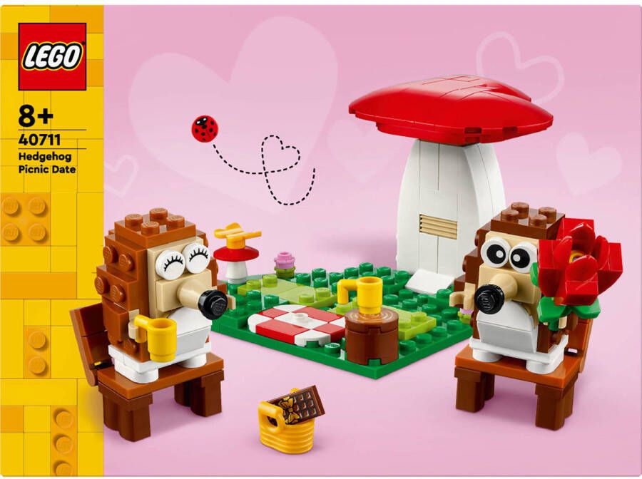 LEGO Egelpicknick dierenspeelset 40711