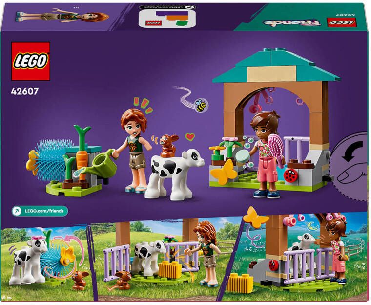 LEGO Friends Autumns schuur met kalfje 42607