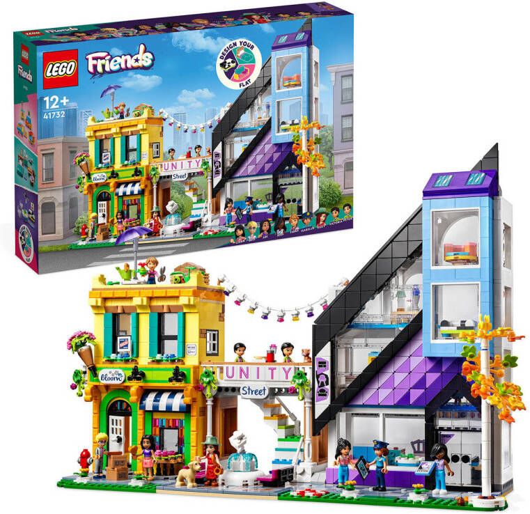 LEGO Friends Bloemen- en decoratiewinkel in de stad 41732