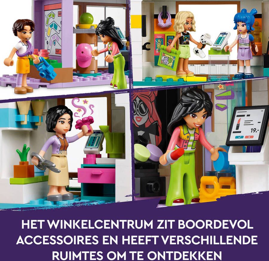 LEGO Friends Heartlake City winkelcentrum Speelgoedwinkel en Poppetjes Bouwpakket 42604