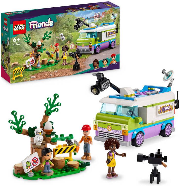 LEGO Friends Nieuwsbusje 41749