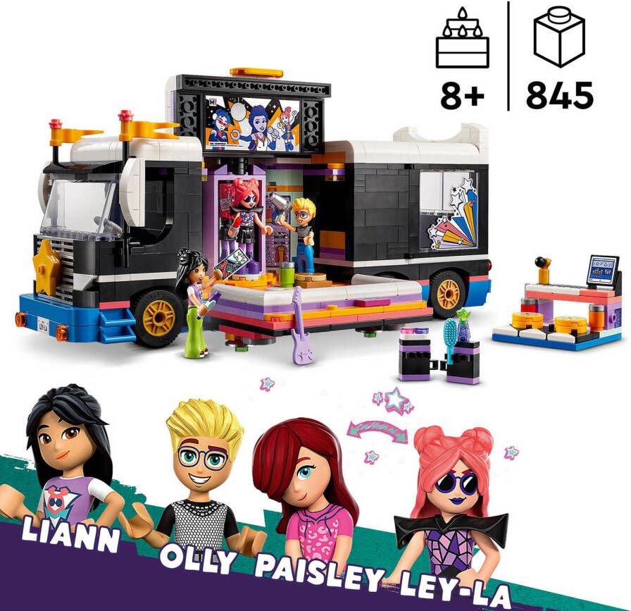 LEGO Friends Toerbus van popster 42619