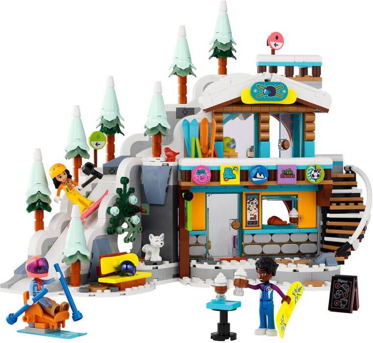 LEGO Friends Vakantie skipiste en café 41756