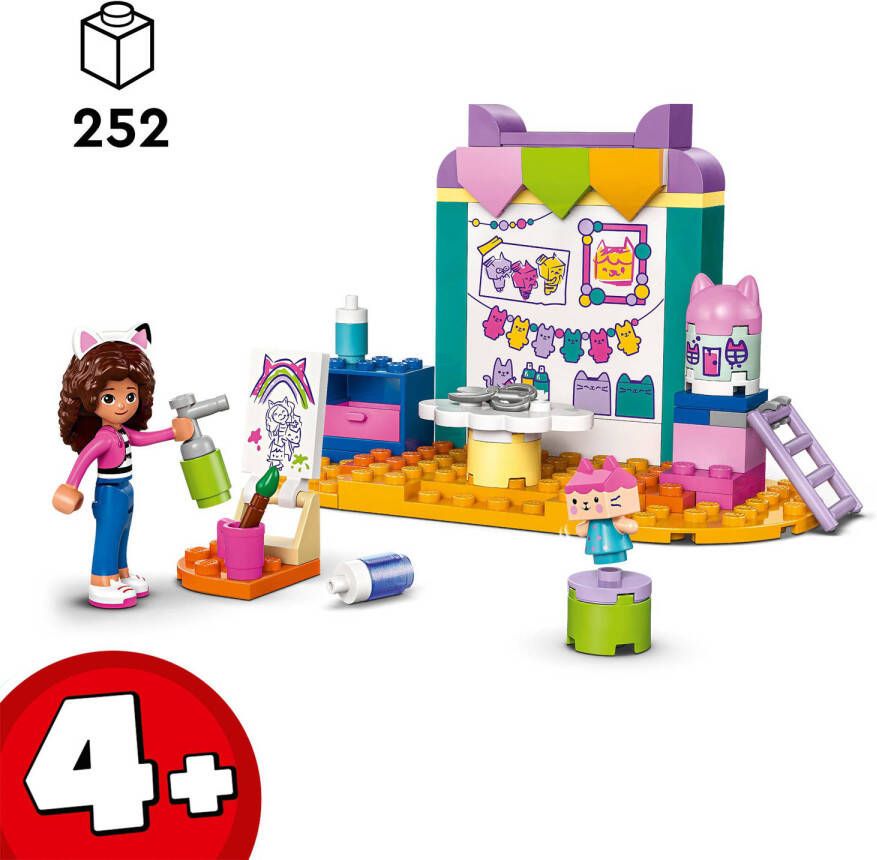 LEGO Gabby's Dollhouse Knutselen met Babykitty 10795