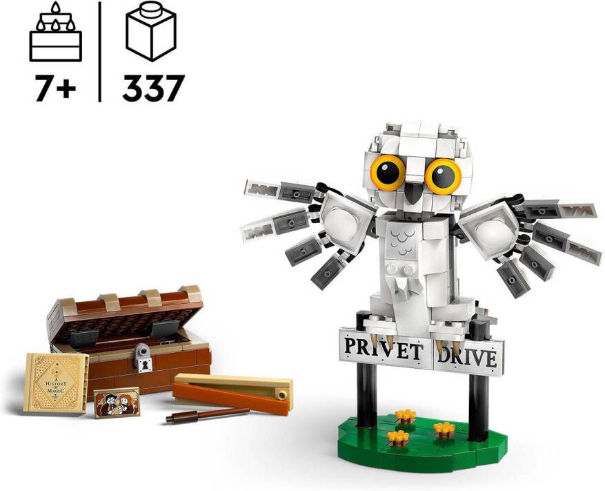 LEGO Harry Potter Hedwig™ bij Ligusterlaan 4 76425