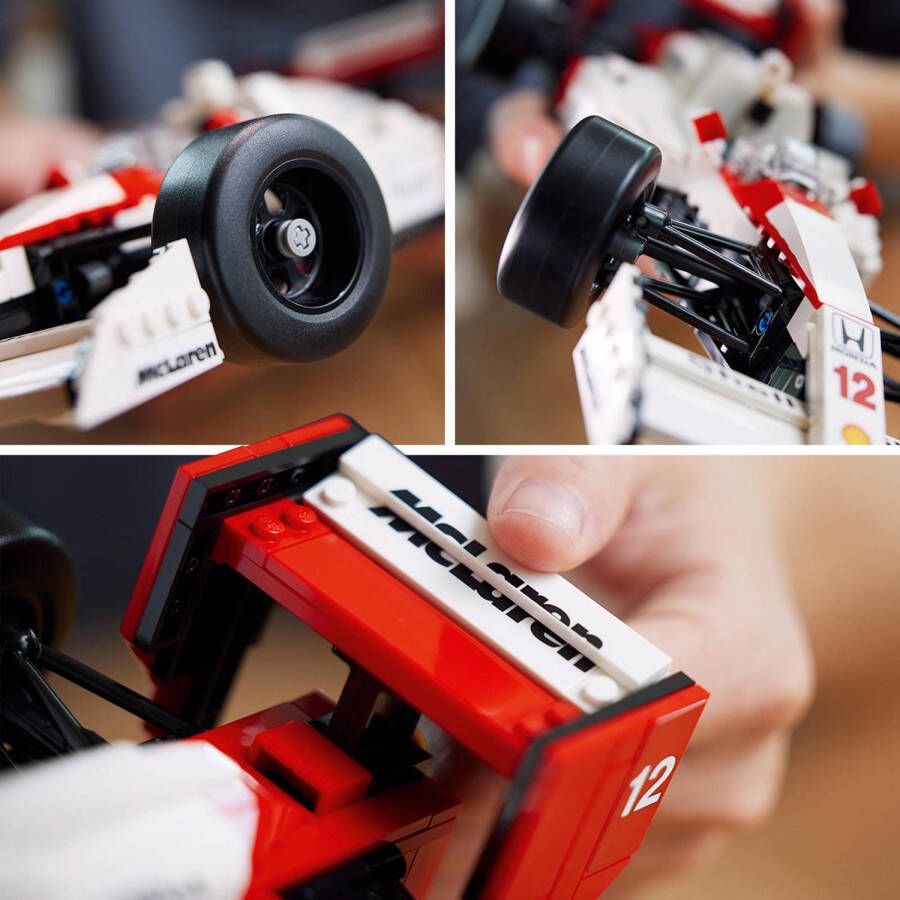 LEGO Icons McLaren MP4 4 en Ayrton Senna 10330